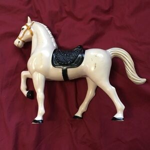 Collectible white horse figurine from “The Greatest Show on Earth.